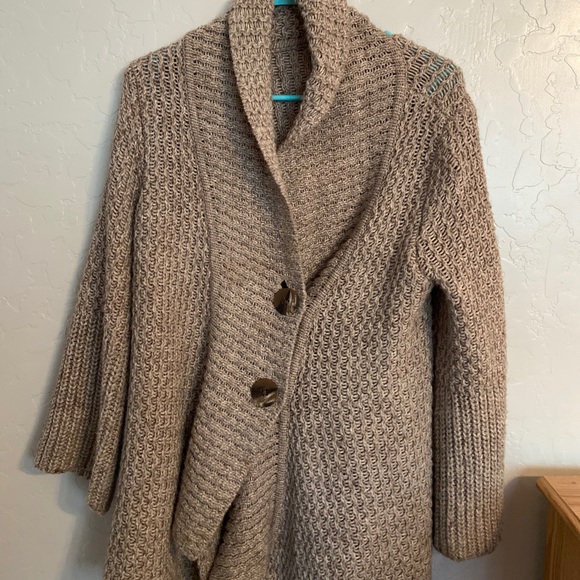 Knitted cardigan sweater - Picture 1 of 3
